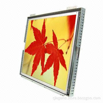 15-inch Open-frame LCD Monitor with VGA, DVI, AV, HDMI Input and Voltage 12V